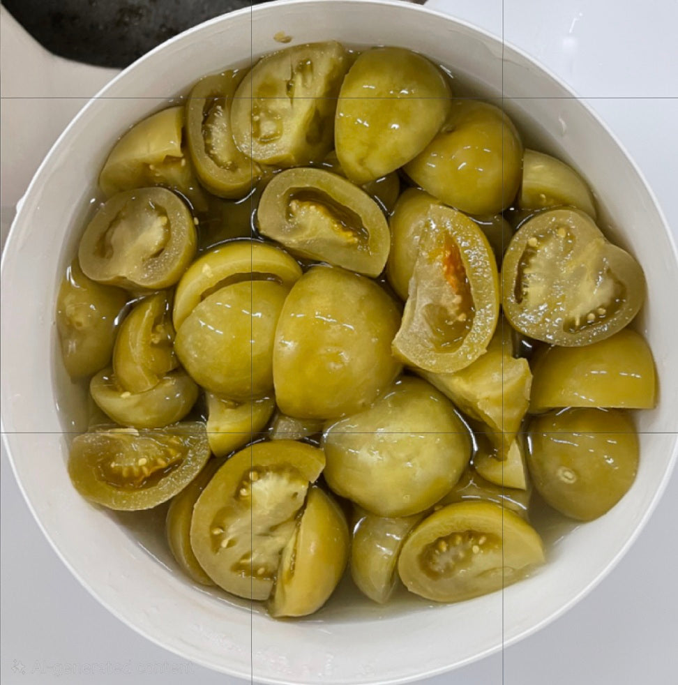 Green Tomato Pickles /
Domate Jeshile Turshi *5kg