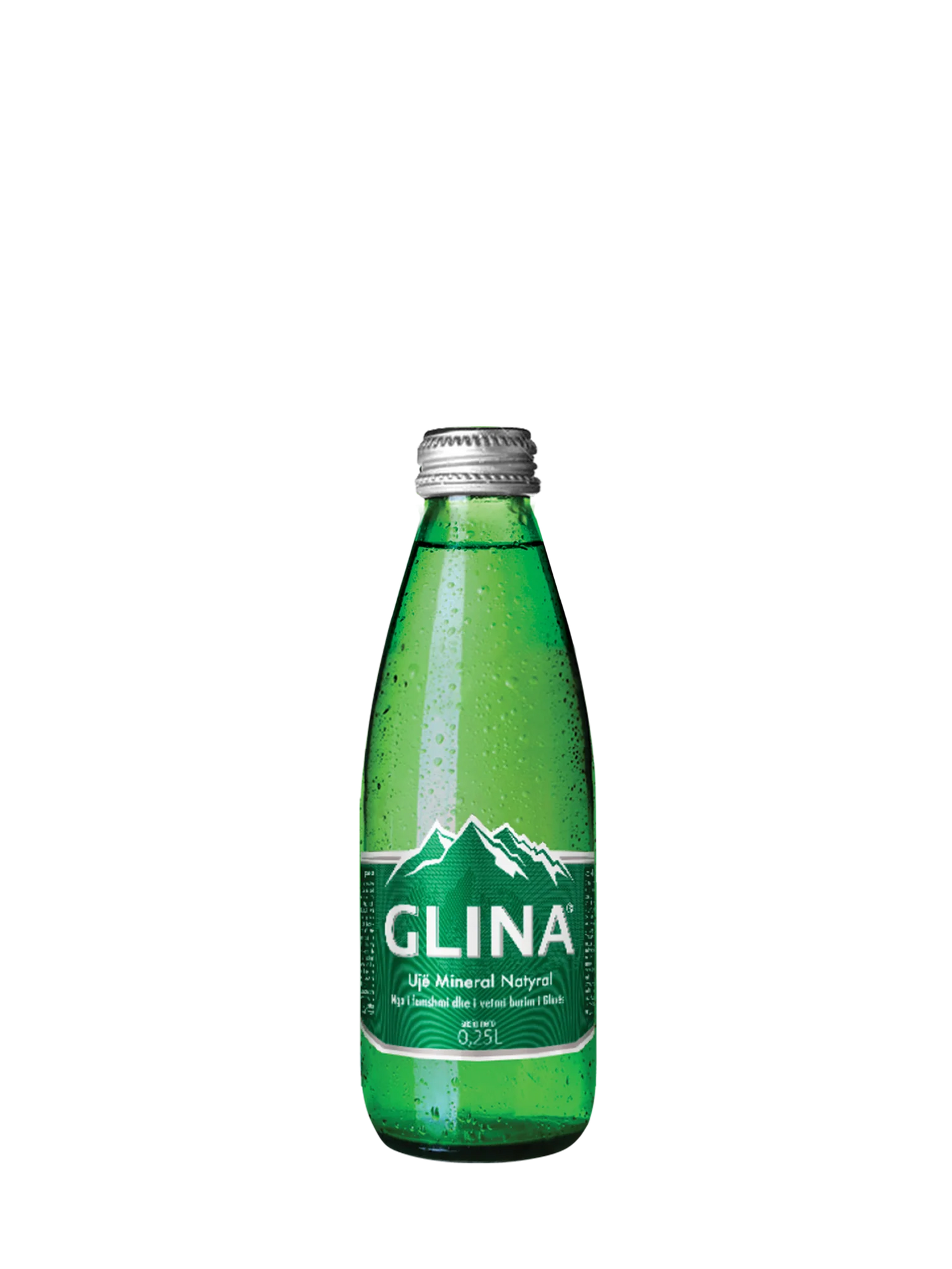 Glina Sparkling Water 0.25L Glass (24pcs)