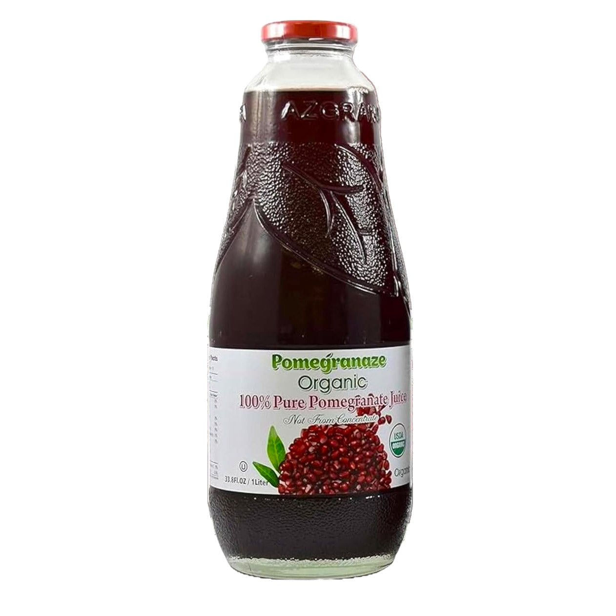 Pomegranate Juice Big Bottle 33.8 Oz