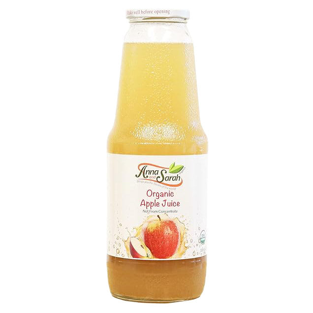 Anna and Sarah Organic Apple Juice 33.8 Oz (6pcs)