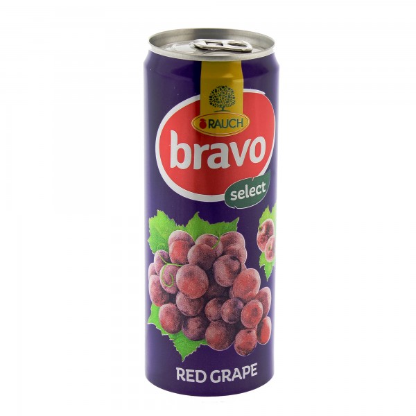 BRAVO - Red Grape Juice 24pcs