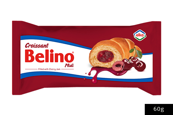 Belino croissant filled with cherry jam