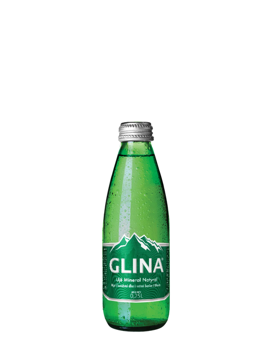 Glina Sparkling Water 0.25L Glass (24pcs)