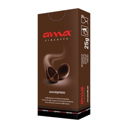 DARK CHOCOLATE COVERED ESPRESSO BEANS 25gr