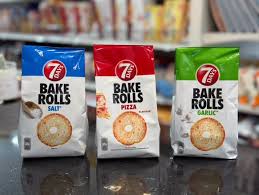 7 DAYS – BAKE ROLLS (GARLIC) (PIZZA) (SALT) (80 GR / 0.18 LB)