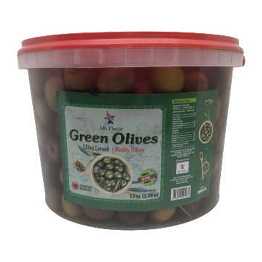 BERATI GREEN OLIVES 1.5kg