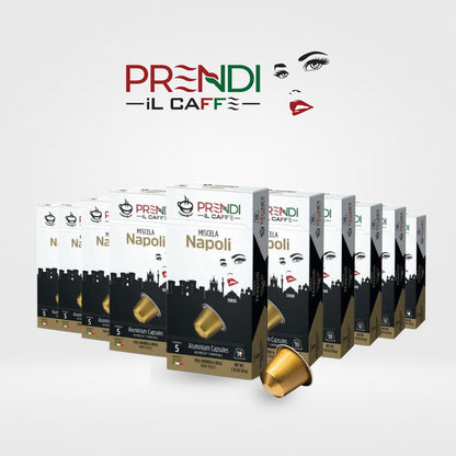 Aluminium Capsules Prendi Espresso (Forte-Inteso-Napoli)