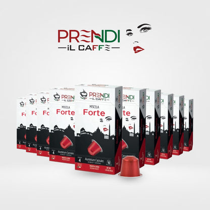 Aluminium Capsules Prendi Espresso (Forte-Inteso-Napoli)