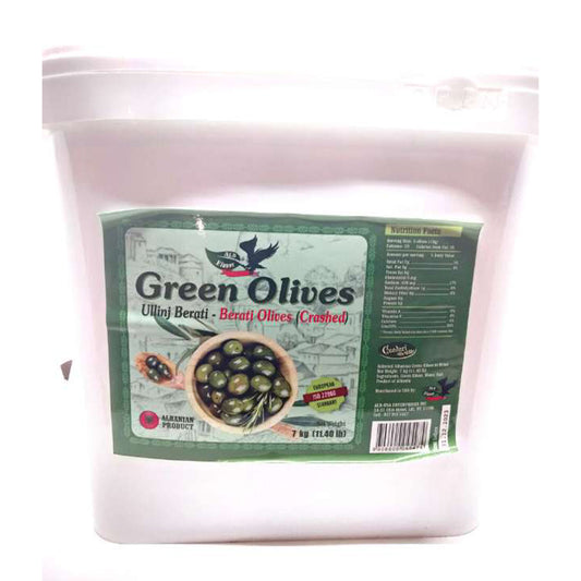 BERATI GREEN OLIVES 7kg