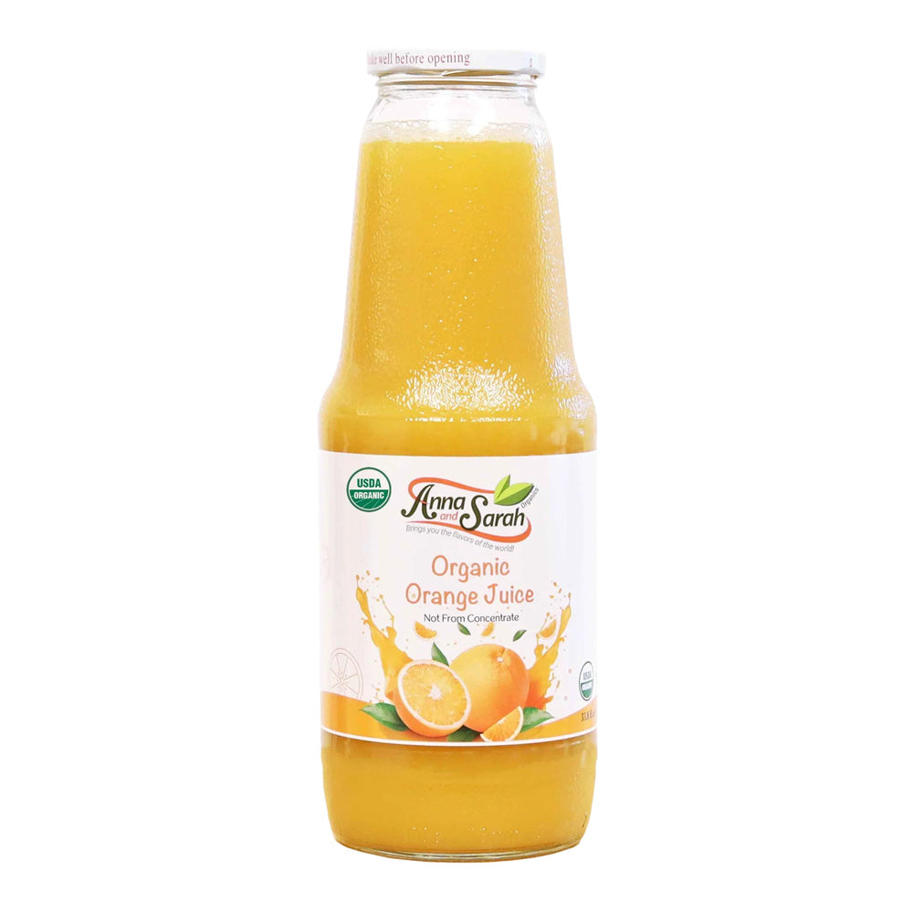 Anna and Sarah Organic Orange Juice 33.8 Oz (6pcs)