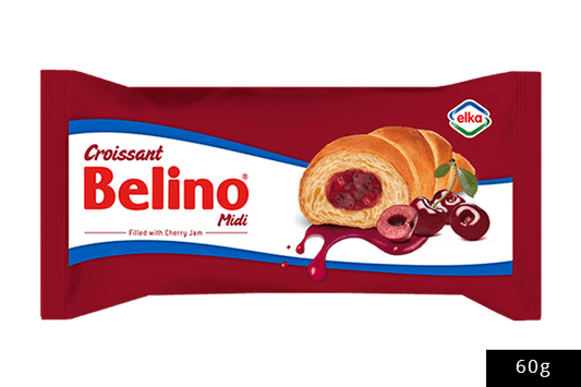 Belino croissant filled with cherry jam